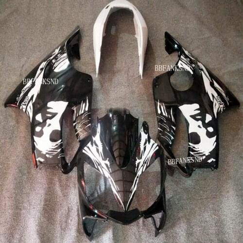 100%ABS injection mold fairings for Honda CBR600 F4I 04 05 06 07 white black fairing kit 2004-2007 CBR600 F4I Moto accessories