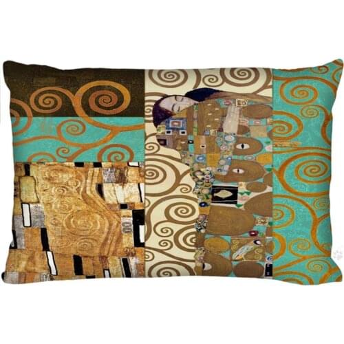 2020 NEW Product Gustav Klimt Rectangle Pillowcase (two-sides) Comfortable pillow cover the best gift Just Cover
