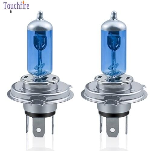 100pcs Car Light H4 H7 Auto Halogen Lamps Bulb Fog Lights 100W 55W 2700K 4300K 12V Motercycle White Headlights Lamp Wholesale
