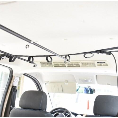 Booms Fishing Vehicle Rod Carrier Rod Holder Belt Strap with Tie Suspenders Wrap Fishing Tools Fishing Accessories