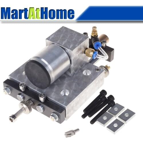 CNC Automatic Glass Cutting Machine Z-axis Router Knife Cutter Box Double Column Oiling Round Head Assembly