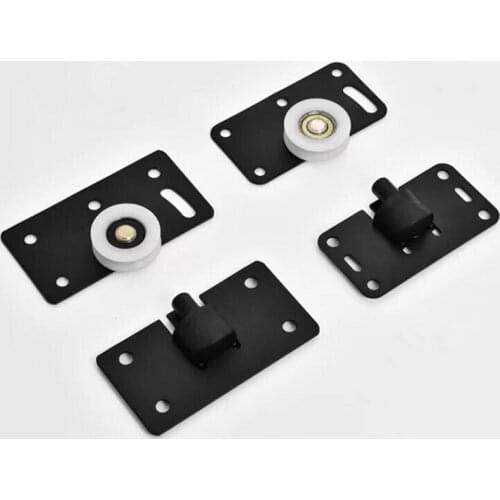 Door Rollers Cabinet Nylon Sliding Pulley Hanging Wheel For Wardrobe Furniture Hardware Stainless Steel Door Wheels