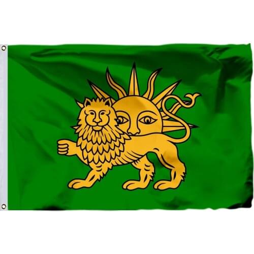 Iran Safavid 1576 Flag 90x150cm 3x5ft 120g 100D Polyester Double Stitched High Quality Banner