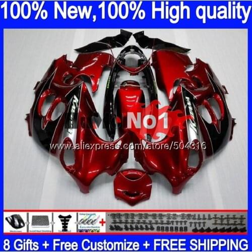 Body For SUZUKI KATANA GSX600F GSXF 600 750 13MC.21 Wine red GSXF750 GSXF600 2003 2004 2005 2006 2007 03 04 05 06 07 Fairing