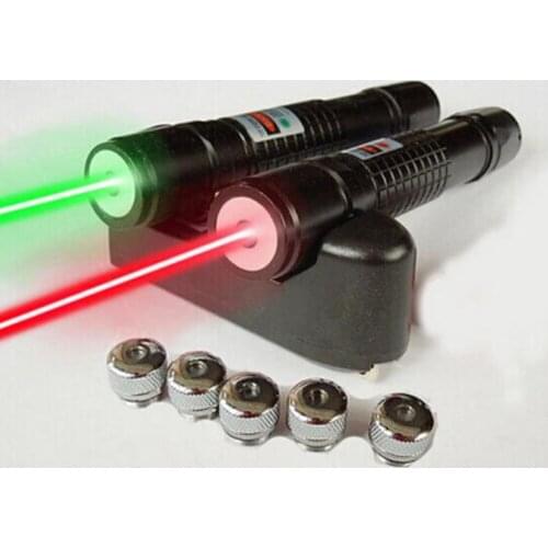 Laser pointer 10000M continuous line visible light 5mW the most powerful green laser sight 018 adjustable focus burning laser