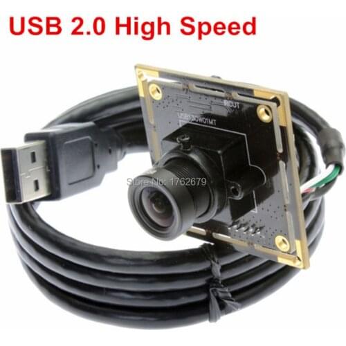1.3MP USB Webcam Linux Android Windows plug and play driverless monochrome B/W usb camera module with 3.6mm lens