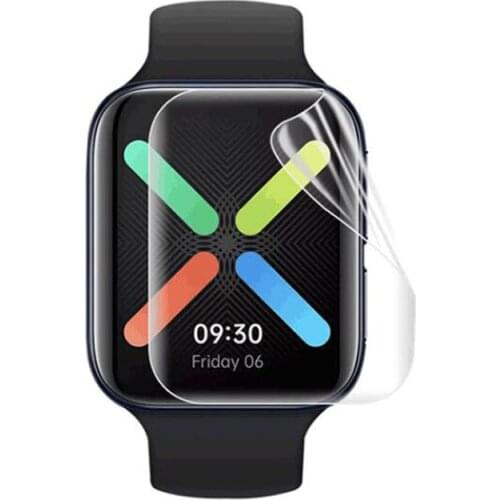 5pcs TPU Soft Protective Film For OPPO Watch 41mm 46mm Smart Sport Smartwatch Full Screen Protector Cover Guard Accessories