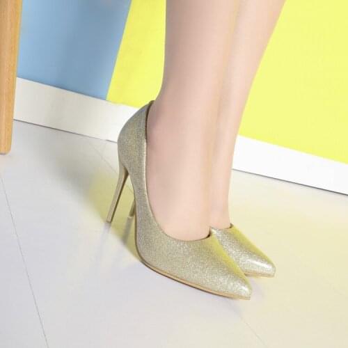 Big Size high heels sandals women shoes woman summer ladies Sexy slim-heeled high-heeled pointed shoes