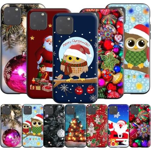 Merry Christmas Santa Claus Silicone Case for Realme Narzo 30A GT NEO C3 C25 C21 C20 C17 C15 C12 C11 8 7 7i 6 6i Pro