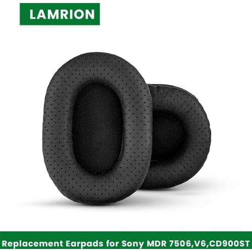 Replacement Earpads for Sony MDR 7506, Memory Foam, Also for MDR V6, V7, CD900ST Memory Foam Ear Pads