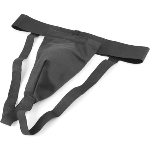 Groin Guard Protective Safety Cup Martial Arts Kick Boxing Crotch Protector Jockstrap Support Sport Training Protector Guard