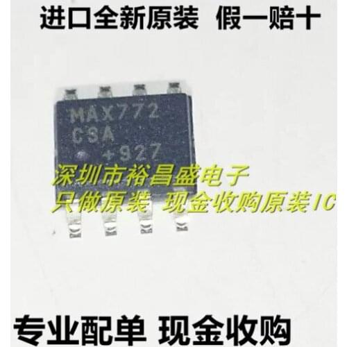 100% New&original In Stock MAX772CSA+ SOP8 MAX772CSA MAX772