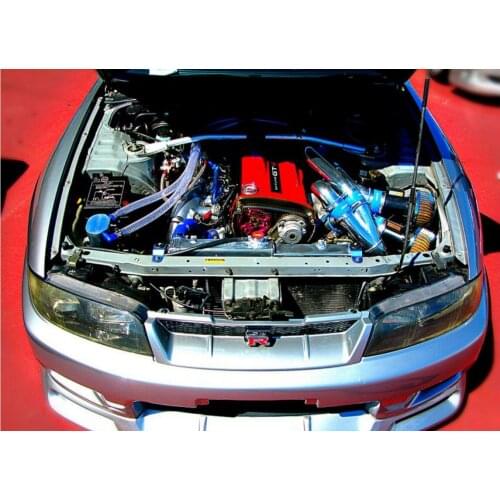 Hood Damper for Nissan Skyline GT-R R33 1993-1998 Gas Strut Lift Support Front Bonnet Modify Gas Springs Shock Absorber