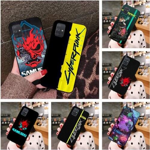 Game C-Cyberpunkes Phone Case For Samsung Galaxy A21S A01 A11 A31 A81 A10 A20E A30 A40 A50 A70 A80 A71 A51