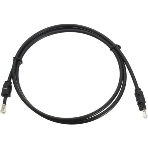 1m 3ft Toslink to Mini Plug 3.5mm Digital Optical SPDIF o Cable Gold Plated