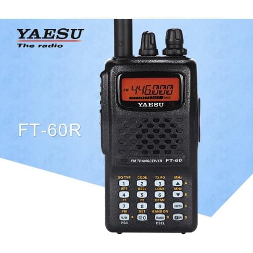 Walkie Talkie FT-60R Dual-Band 137-174/420-470MHz FM Ham Two way Radio Transceiver for YAESU FT60R Radio