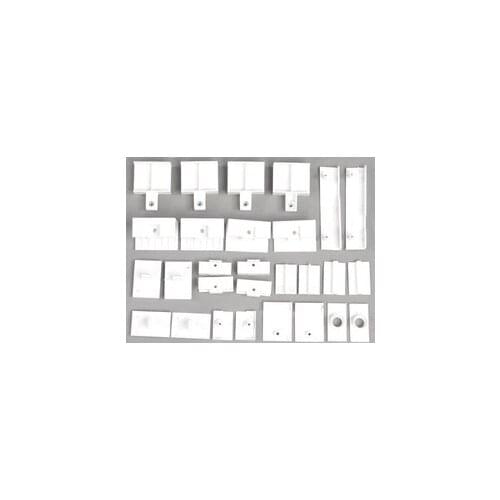 Fuselage Assembling Plastic for Freewing 90mm F15 Foam RC Airplane FJ30911 0911