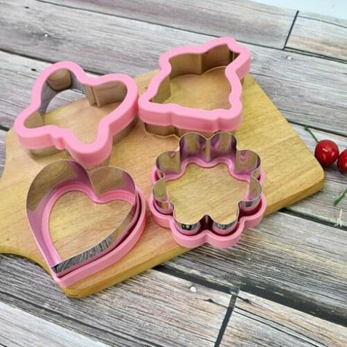 Sandwich Cutting Mold Toast Mould Cookie Mold Cake Mould Stainless Steel Large Mold Irregular Bakeware Tool