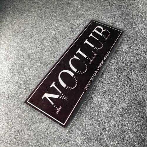 No CLUB Car Stickers Auto Body Engine Hood Window Front Rear Windshiled Decals