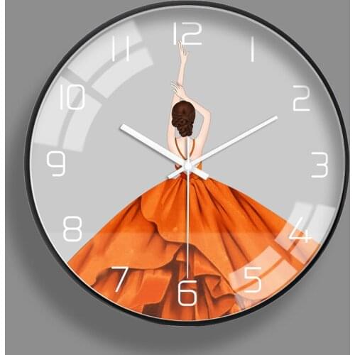 Modern Design Wall Clock Living Room Bedroom Home Decoration Clocks Simple Quartz Wall Watch Farmhouse Decor Kitchen Vintage