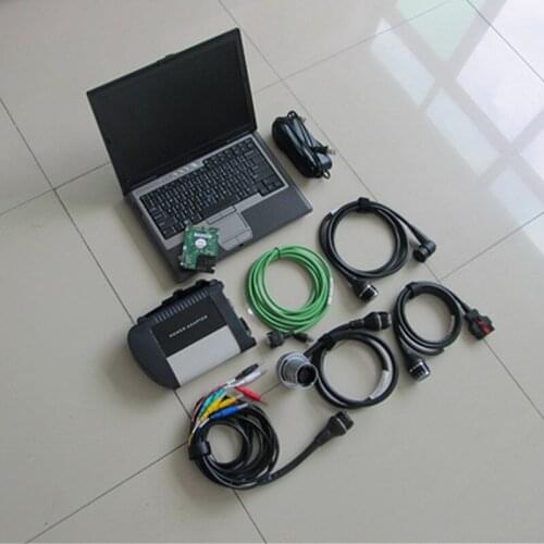 Newest MB Star C4 and Software HDD Diagnostic Software multi-language 2020.12V installed in d630 laptop full set