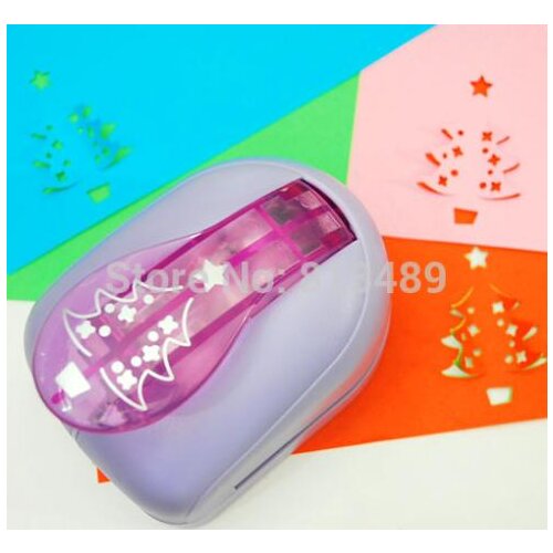 Christmas tree card cutter paper craft punch printing paper shaper punch perfurador de papel para artesanato S2920