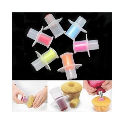 Party Favors Sale Kitchen Cake Core Remover Cake Cupcake Plunger Corer Decoration Kit Set