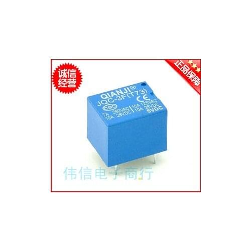 QIANJI before JQC-3F T73-5V relay (five feet) instead of JQC-3FF
