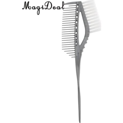 Salon Hair Tint Coloring Dyeing Brush Comb Highlighting Mixing Brush Gray Hair Cutting Styling Tools