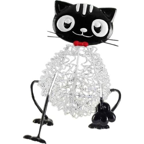 Solar Animal Lights, Cat Statue Outdoor Solar Powered LED Light for Patio Garden