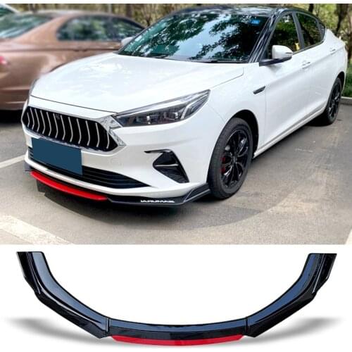 Front Bumper Spoiler Universal Diffuser Lip Body Kit Splitter For Bmw e46 e90 e60 e36 e39 f10 f20 f30 For Audi a3 a4 a5 a6 a8
