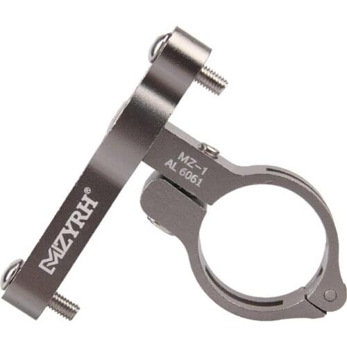 Aluminum Alloy Cycling Water Bottle Clamp Holder Adapter Support Kettle Holder Transition Socket Handlebar Mount