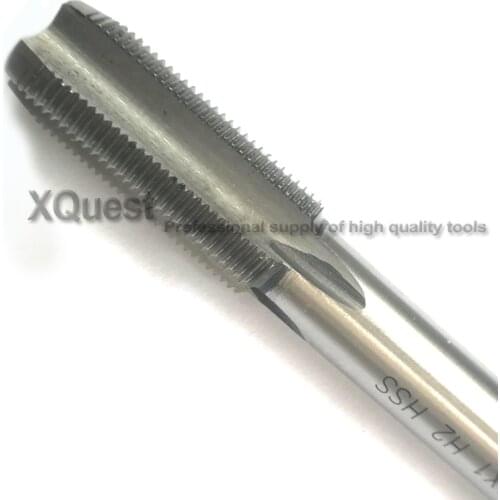 XQuest HSS Left Hand tap M22 M24 M25 M26 M27 M28 M30 M32 M33 M36 LH Metric Fine Thread Straight Flute taps M22X1 M24X2 M36X1.5