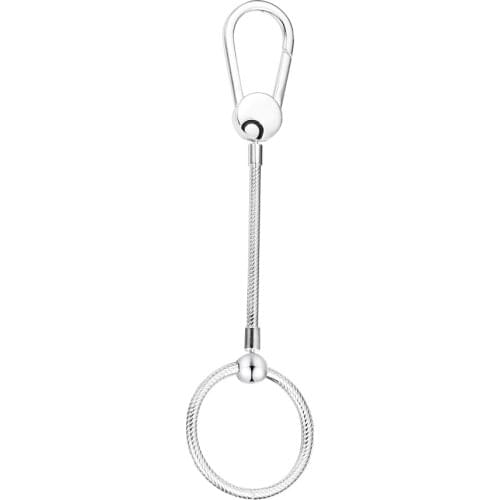 2021 New 925 Sterling Silver Moments Medium Bag Charm Holder Beads Fit Original Pandora Diy Bracelet Women Jewelry Making Kralen