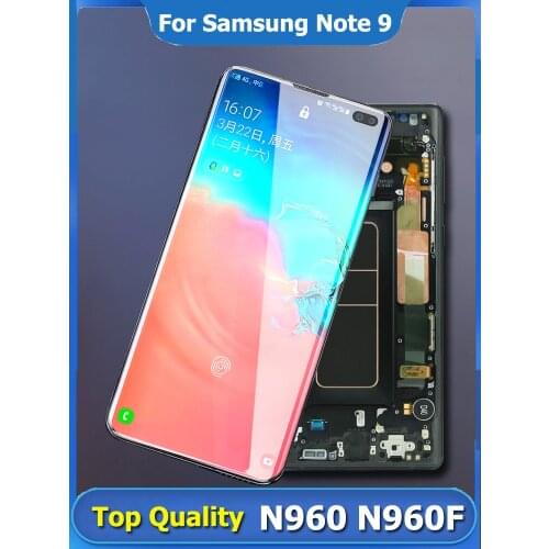 LCD Display For Samsung Galaxy Note 9 LCD Screen Replacement N960 Super Amoled Pantalla Touch Screen Digitizer Assembly Repair