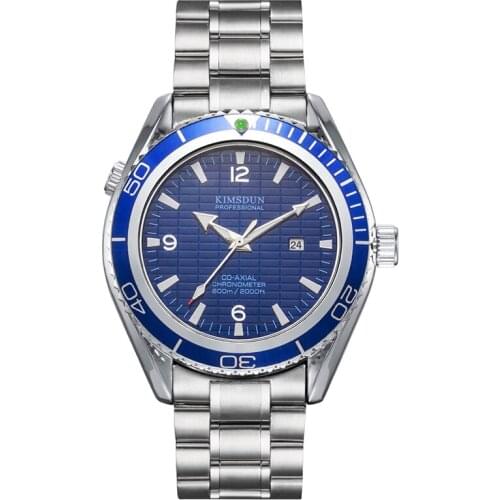 2021 Mens Watch Fashion Stainless Steel Simple Chronograph Calendar Luxury Premium Big Dial Business Quartz Watch WA111