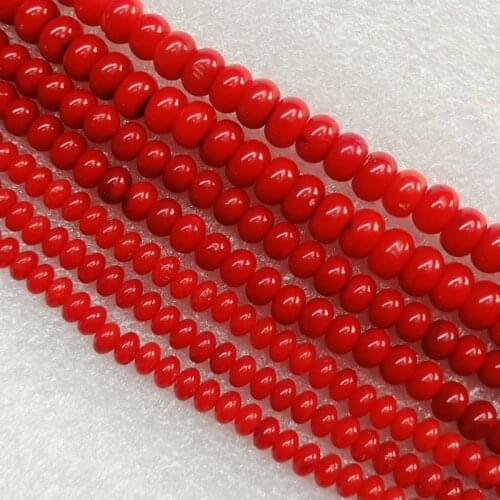 5-6mm 2020 New Fashion Coral Gourd Loose Beads Natural Sea Bamboo Beadwork Necklace Bracelet Hot DIY for Jewelry Finding Making