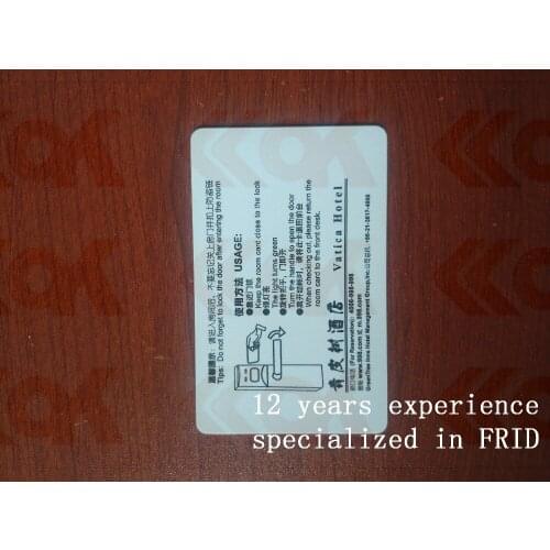 500pcs/lot Fudan4442 Printing Contact IC Card