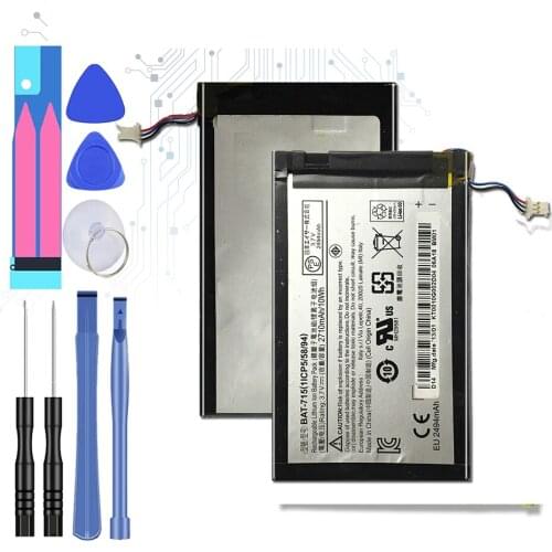 Tablet Battery For Acer Iconia Tab B1 B1-A71 B1-710 2710mAh BAT-715 with Track Code
