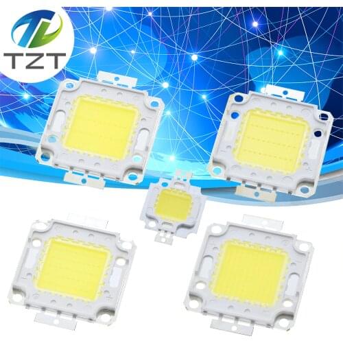 White / Warm White 10W 20W 30W 50W 100W LED light Chip DC 12V 36V COB Integrated LED lamp Chip DIY Floodlight Spotlight Bulb