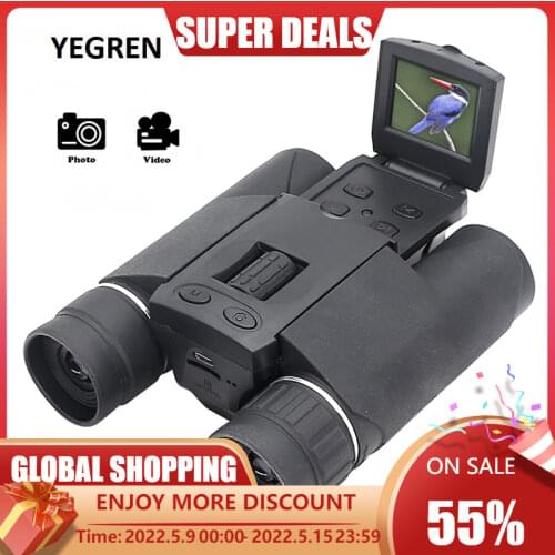 Outdoor 10x25 Zoom Digital Camera Binoculars Telescop LCD Display Photo Video Digital Camera USB Telescope for Hiking Climbing