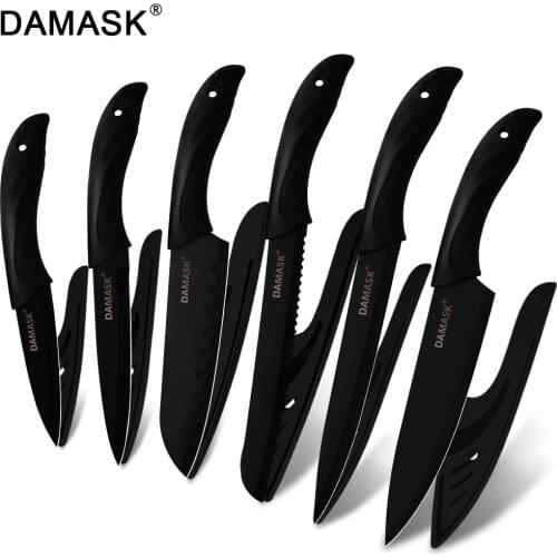 Damask Santoku Knives