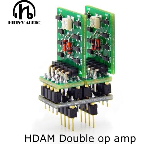 HDAM Double differential circuit Fully symmetrical circuit Double op amp replace NE5532 LME49720 MUS02 OPA2604