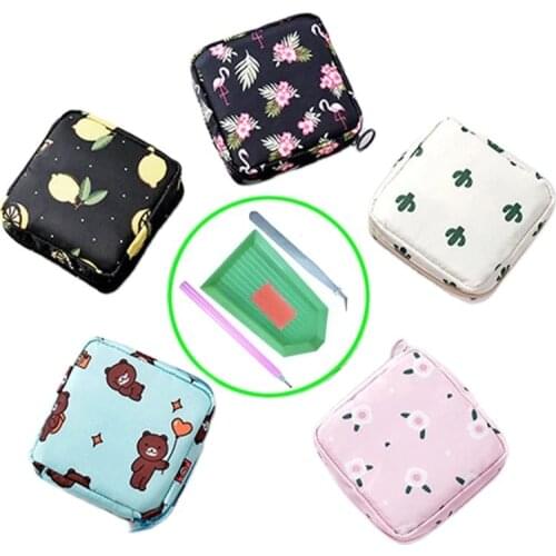 Diamond Painting Tools Storage Bags Multi-function Waterproof Wear-resisting Accessory Container for Diamond Painting Embroidery