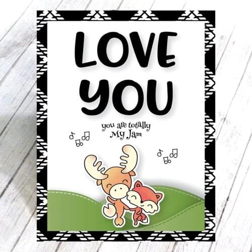 JMCRAFT 2021 LOVE YOU English Alphabet #2 Metal Cutting Dies DIY Scrapbook Handmade Paper Craft Metal Steel Template Dies