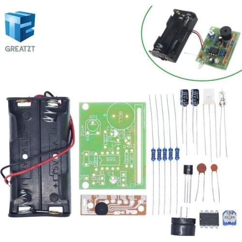 Touch vibration alarm kit electronic making maker DIY electronic training kit teaching kit, student laboratory