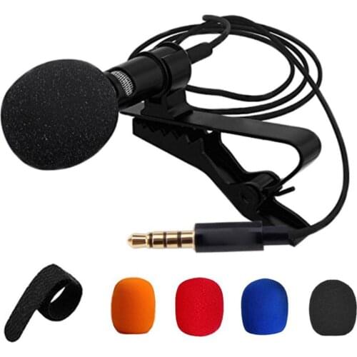 New 3.5 mm Lavalier Microphone for Mobile Phone Speaking Internet Live Broadcast Singing Microphone