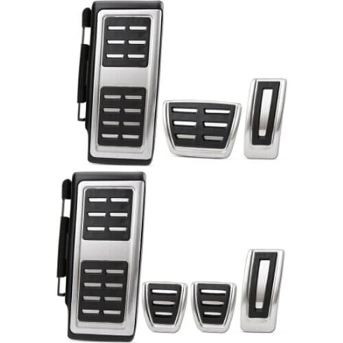 Stainless Steel Pedal for VW GOLF 7 GTi MK7 Lamando POLO A05 Passat B8 Skoda Rapid Octavia 5E 5F A7 2014-2019 Accessories