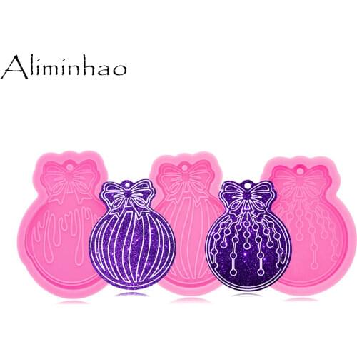 DY1067 Christmas Decoration Circle Silicone Mold, Round Molds DIY Crafting Molds with Epoxy, Resin art DIY Handmade Charms Mold