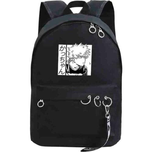 Boku No Hero Academia Backpack Girls Anime School Bags Japan Style Brand Schoolbag Harajuku Bookbag for Women Backpacks Femme